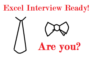 Are you ready for Microsoft Excel interviews