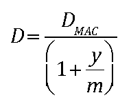 Formula for Modified Duration using Macaulay Duration